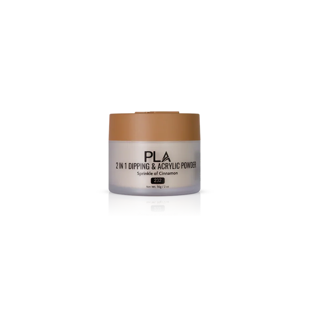 2-in-1 Dip & Acrylic Powder Sprinkle of Cinnamon - 232