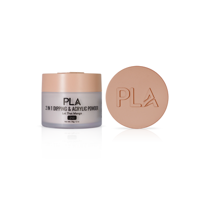 PLA 2-in-1 Dip & Acrylic Powder Let That Mango (250)