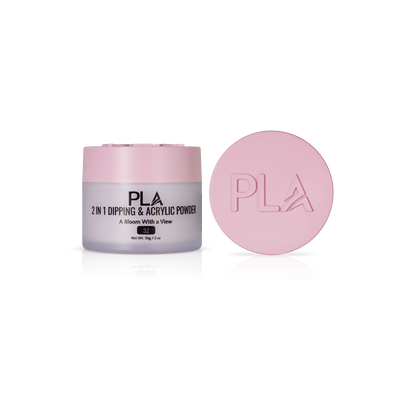 PLA 2-in-1 Dip & Acrylic Powder A Bloom With a View (32)