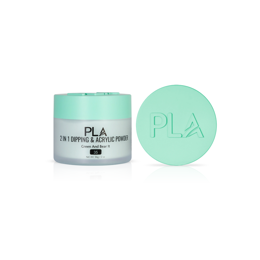 PLA 2-in-1 Dip & Acrylic Powder Green And Bear It (35)