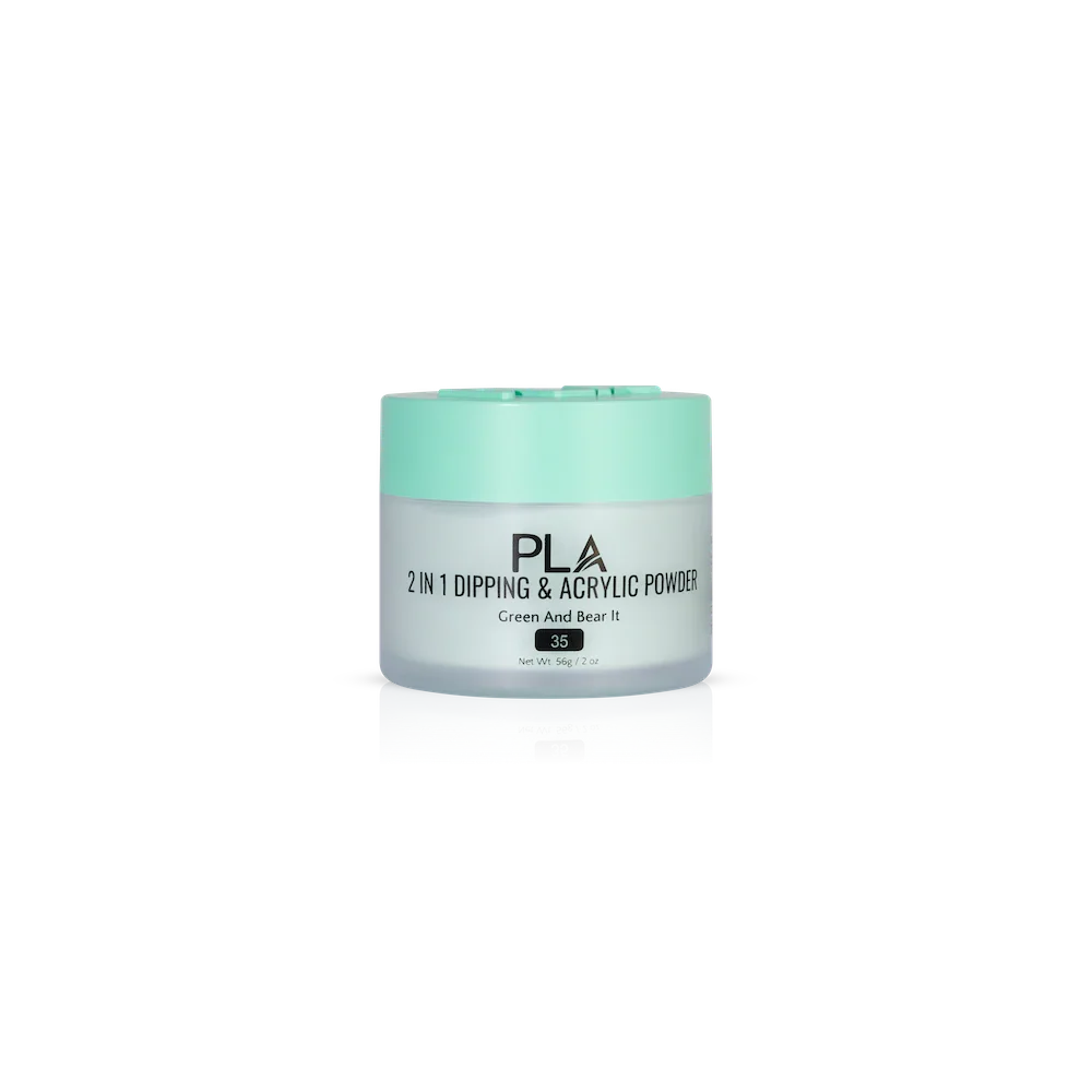 2-in-1 Dip & Acrylic Powder Green And Bear It - 35