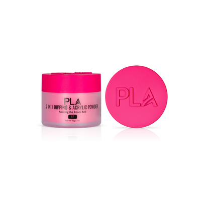 PLA 2-in-1 Dip & Acrylic Powder Painting the Roses Red (57)