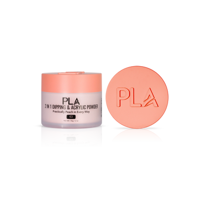 PLA 2-in-1 Dip & Acrylic Powder Practically Peach in Every Way (63)