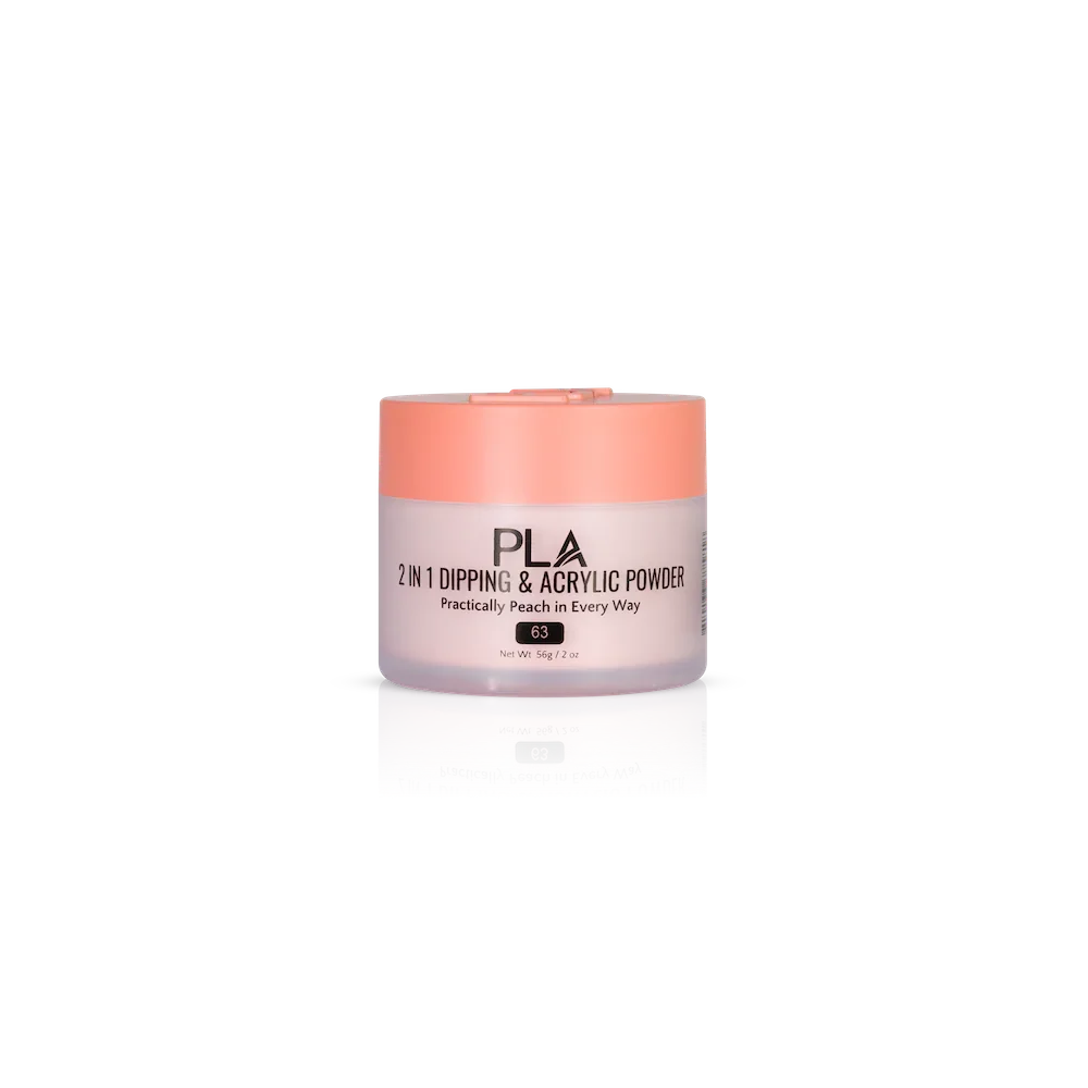 2-in-1 Dip & Acrylic Powder Practically Peach in Every Way - 63