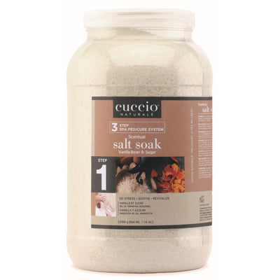 Cuccio -  NEW Vanilla Bean & Sugar Salt Soak 116 oz