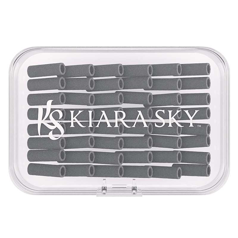 Kiara Sky -  50 Ct. Small Sanding Band Coarse - Black