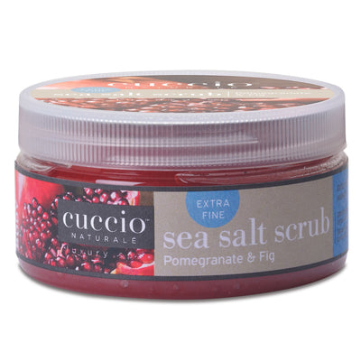 Cuccio -  Pomegranate & Fig Extra Fine Sea Salt Scrub 8oz