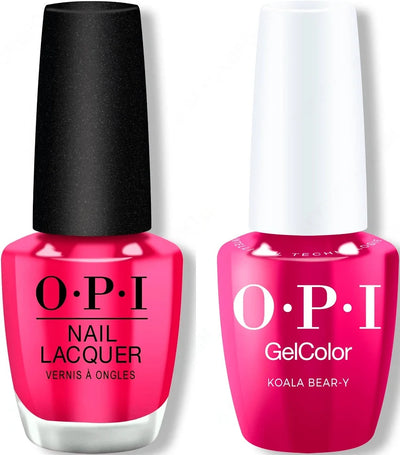 OPI - Gel & Lacquer Intelli-Gel Combo - Koala Bear-Y 0.5 Oz