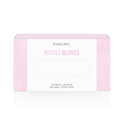 Pink Nitrile Gloves - 100pcs