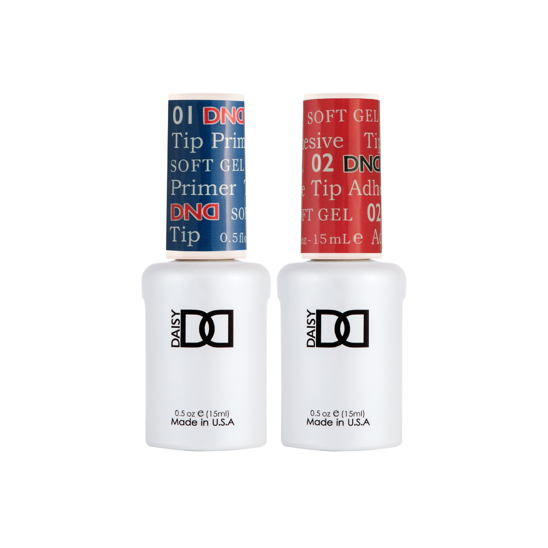 DND - Soft Gel Tips Essentials – Primer + Adhesive Combo