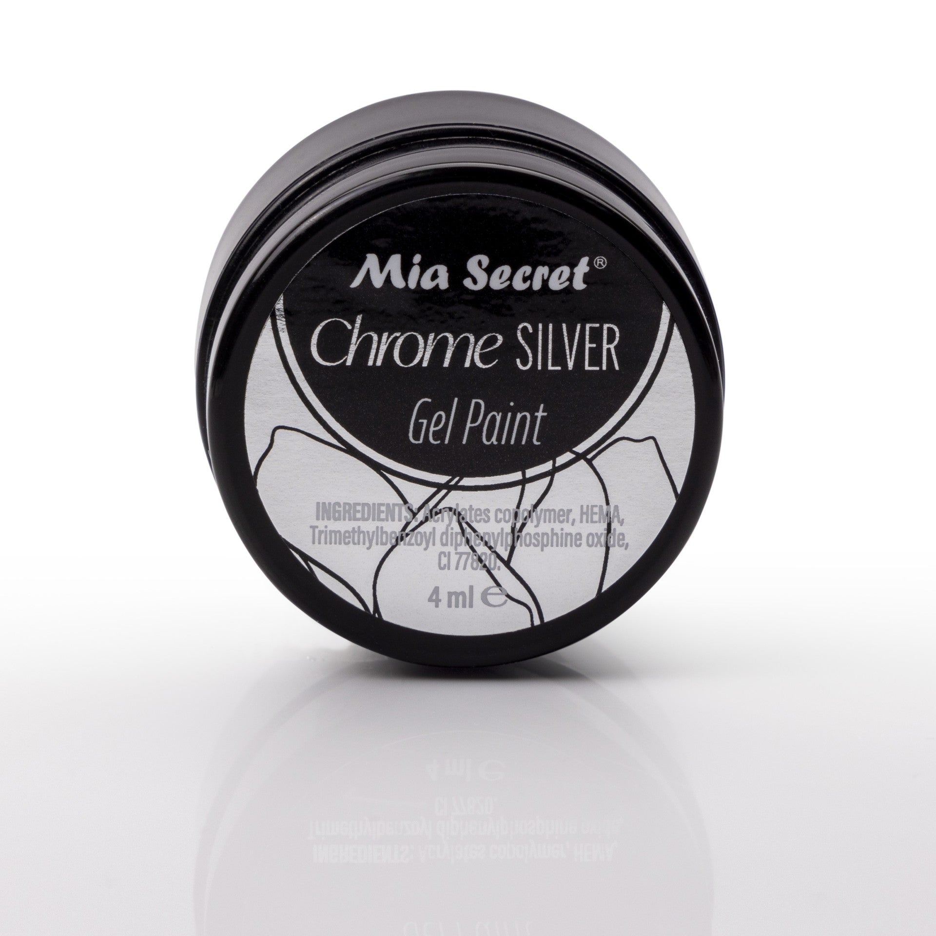 Mia Secret - Chrome Silver Gel Paint