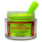 Notpolish -  TROPIC LIKE ITS HOT POWDERS (SUMMER 12 COLORS POWDER COLLECTION) M98-M109