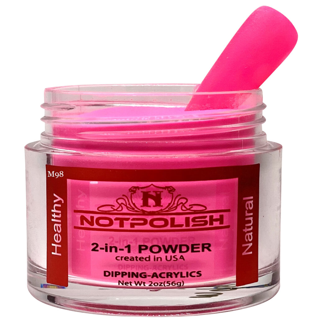 Notpolish -  TROPIC LIKE ITS HOT POWDERS (SUMMER 12 COLORS POWDER COLLECTION) M98-M109