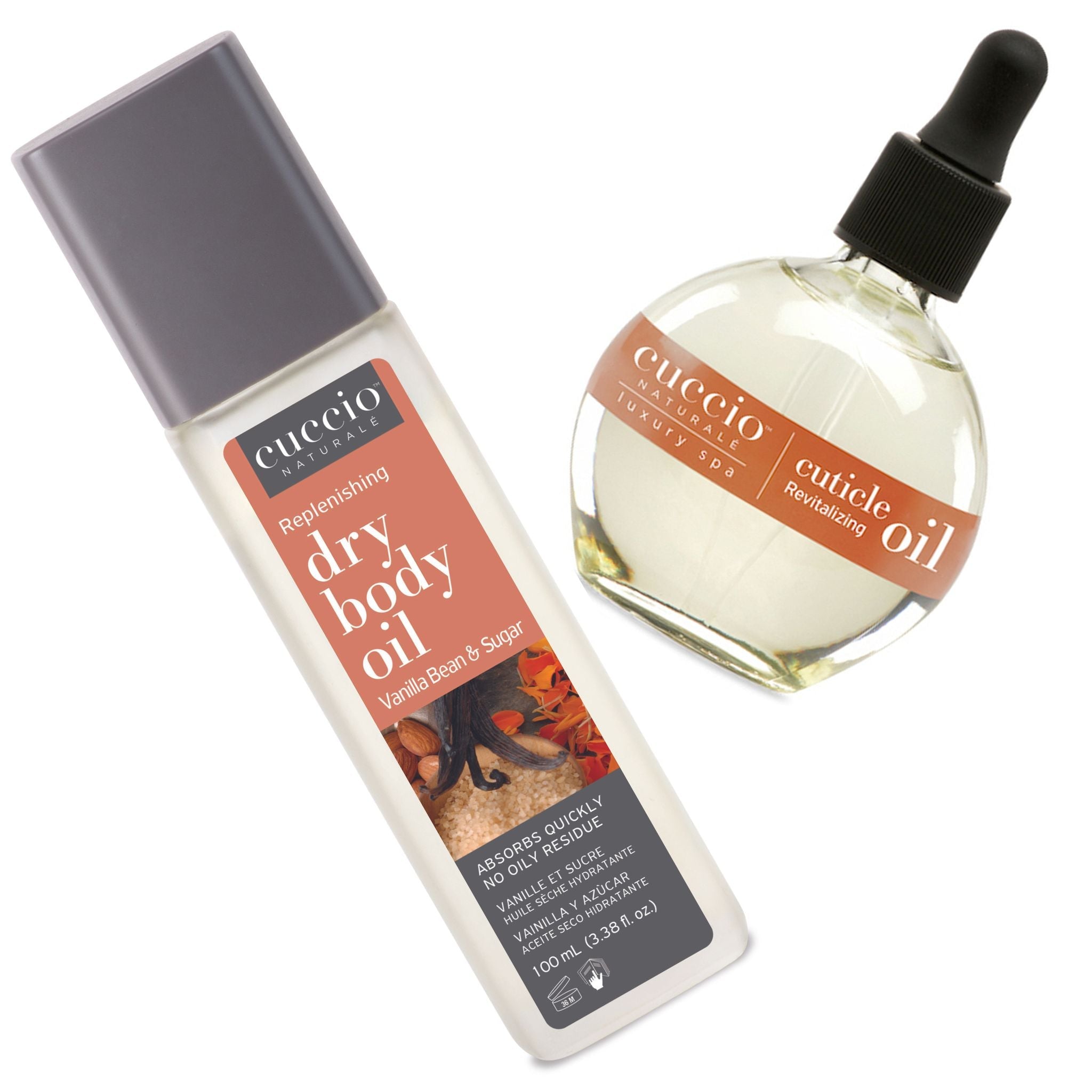 Cuccio Purchase one cuticle oil and get the same scent Dry