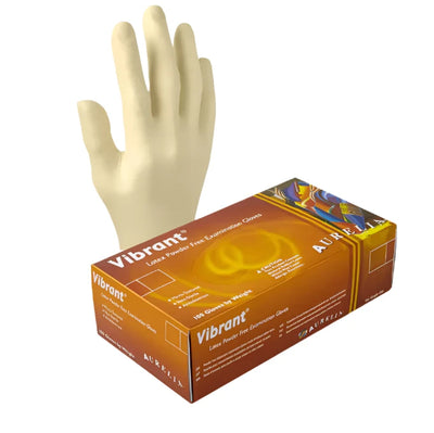 Aurelia Vibrant Powder-Free Latex Gloves