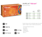 Aurelia Vibrant Powder-Free Latex Gloves
