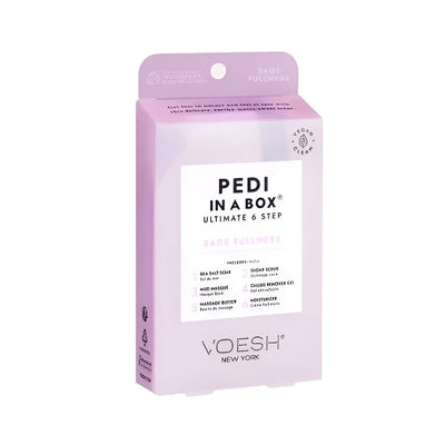 Voesh Ultimate 6 Step - Sage Fullness - Pedi in a Box 1 pc or Box Case (30Pcs)