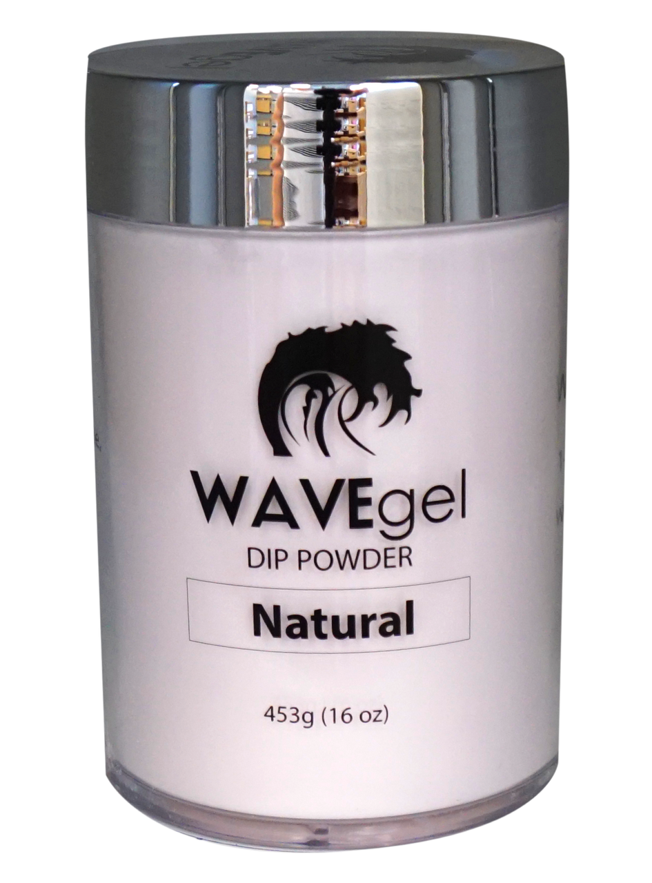 WAVEGEL DIP & ACRYLIC POWDER-NATURAL 16 OZ