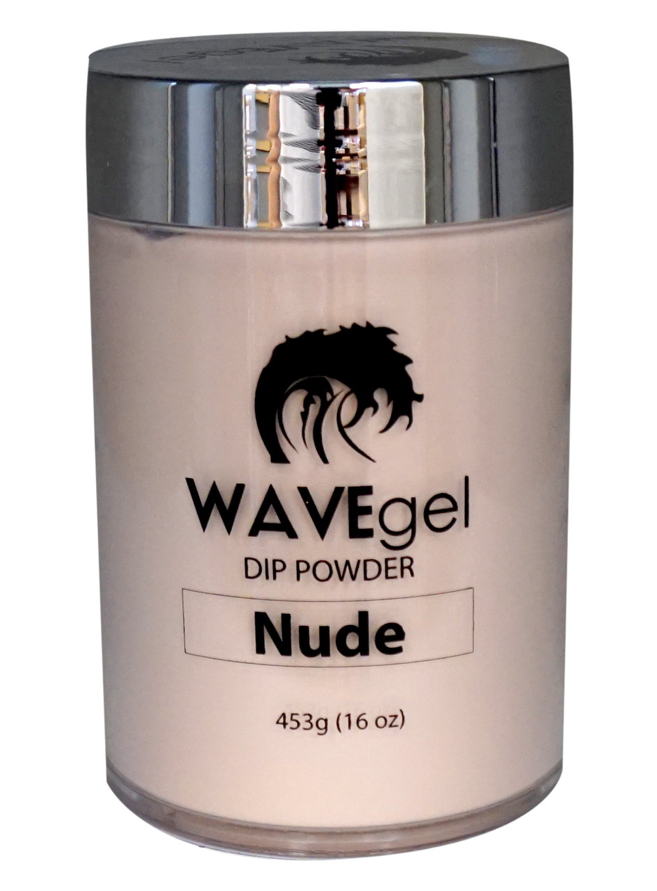 WAVEGEL DIP & ACRYLIC POWDER-NUDE 16 OZ