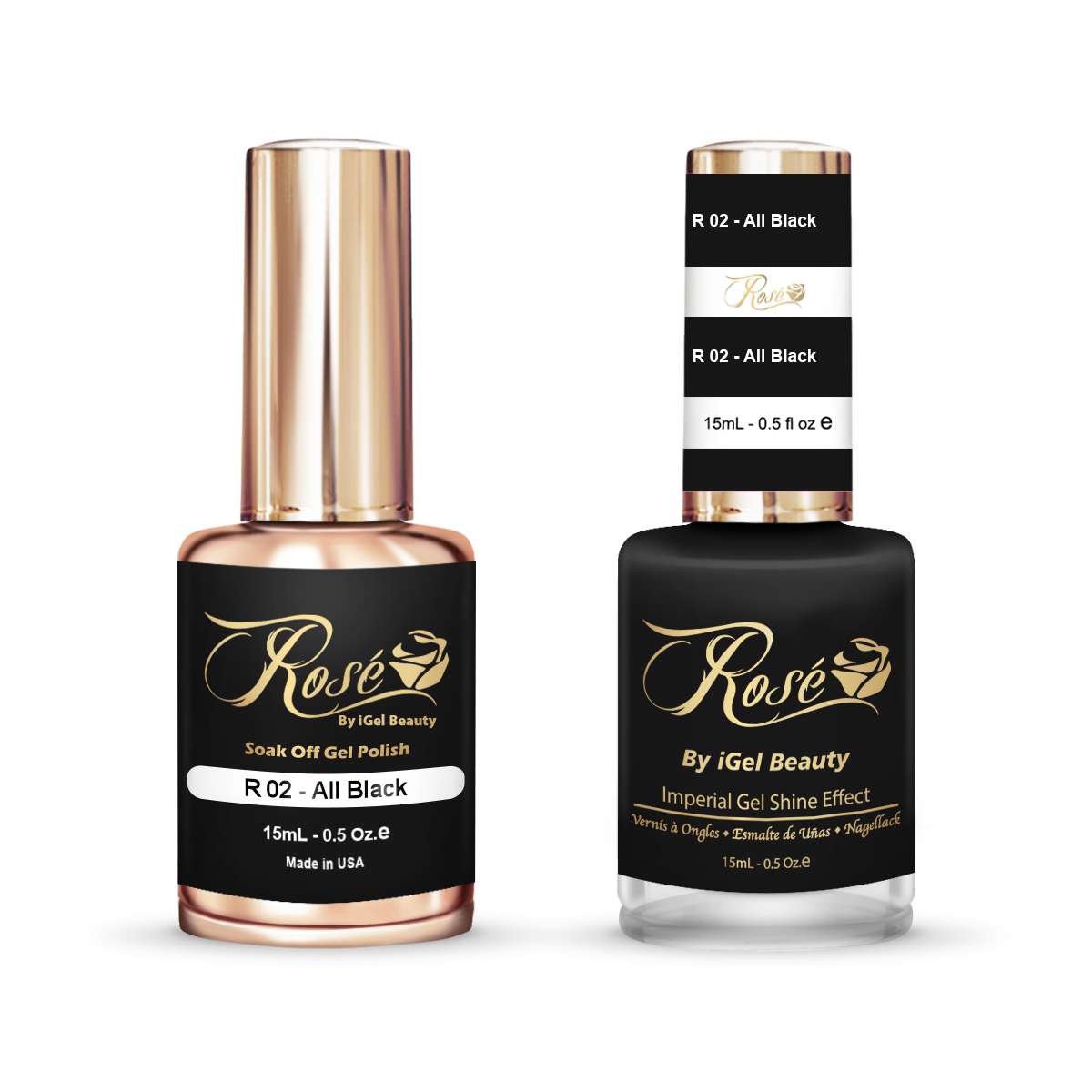 iGel - Rosé - R002 All Black
