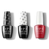 OPI - GelColor Combo - Base, Top & Red Heads Ahead
