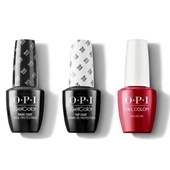 OPI - GelColor Combo - Base, Top & Red Hot Rio