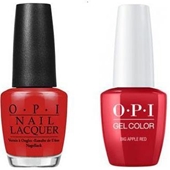 OPI - Gel & Lacquer Combo - Big Apple Red