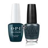 OPI Duo - GCW53A + NLW53 - CIA = COLOR IS AWESOME .5 Oz10