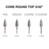 Carbide Bit - Cone Round Top 3,32